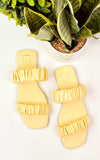 Shu Shop Beatrice Sandals in Yellow