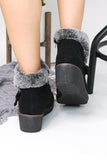 Corky's Chilly Booties in Black