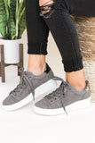 Not Rated Diva Sneaker in Pewter