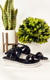 Not Rated Enna Sandal in Black