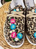 Gypsy Jazz Flo Sneaker in Tan Leopard