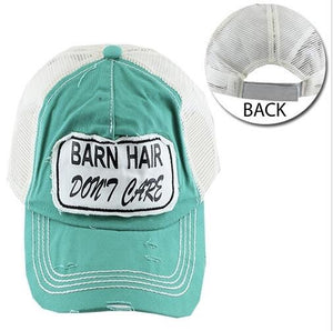 Women’s Barn Hair Don’t Care Trucker Cap Adjustable Hat