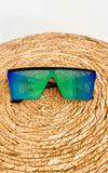 American Bonfire Kerosene Sunglasses in Turquoise