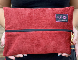 Red Velvet Makeup Junkie Bags