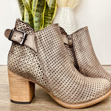 Naughty Monkey Show Stoppa Bootie in Taupe