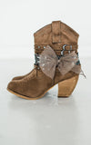 Not Rated Stash Bootie in Taupe