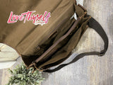 Sts Ranchwear Cowhide Messenger Bag