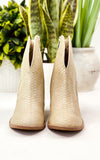 Not Rated Todd Booties in Cream