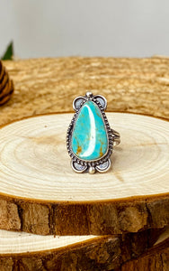 Angel Fire Turquoise Ring