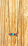 Tonya Yazzie Turquoise Arrow Necklace