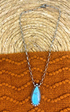 Augustine Largo Kingman Turquoise Necklace
