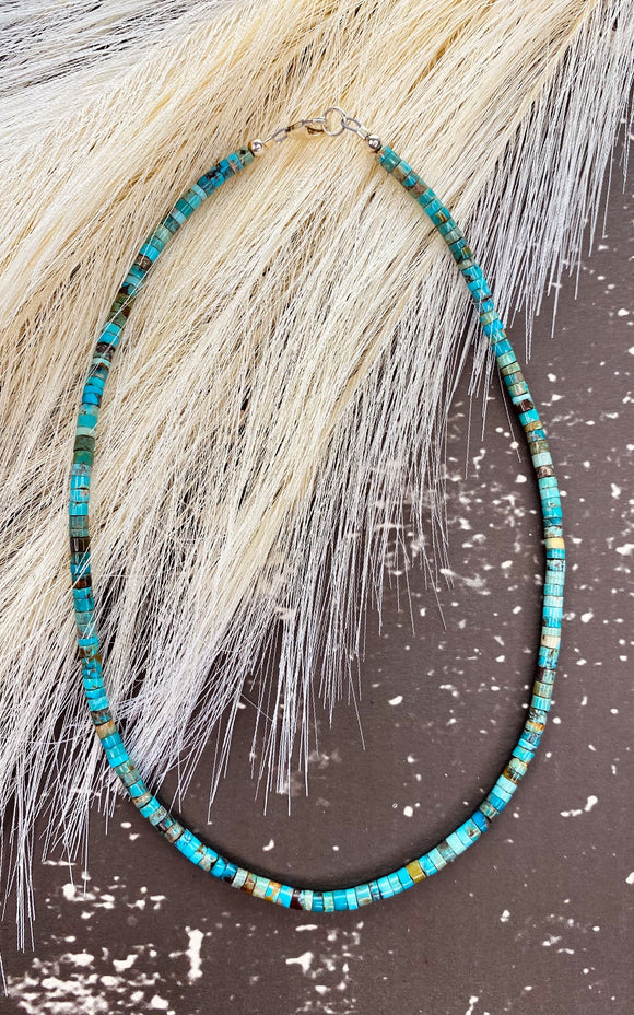 Luane Begay Sonoran Turquoise Necklace