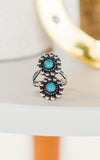 Old Pawn Navajo Made Turquoise Ring