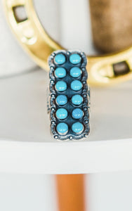 Gabby Spencer Sleeping Beauty Turquoise Ring