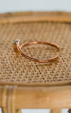 Yolanda Skeets Copper & Kingman Turquoise Bracelet
